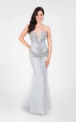 Formal Gowns Terani Couture - Captivating Beaded Sweetheart Mermaid Dress 1711P2590 11 Formal Gowns Terani Couture - Captivating Beaded Sweetheart Mermaid Dress 1711P2590