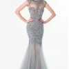 Terani Couture - Crystal-Encrusted Gown 1521GL0753B Formal Gowns