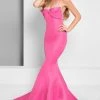 Terani Couture - Drape And Crystal Accented Sweetheart Mermaid Gown 1712P2531 Formal Gowns