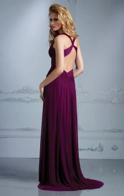 Formal Gowns Terani Couture - E2113 Sleeveless Crisscross Back Evening Gown