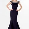 Terani Couture - Embellished Bateau Neck Gown 1522E0528B Formal Gowns