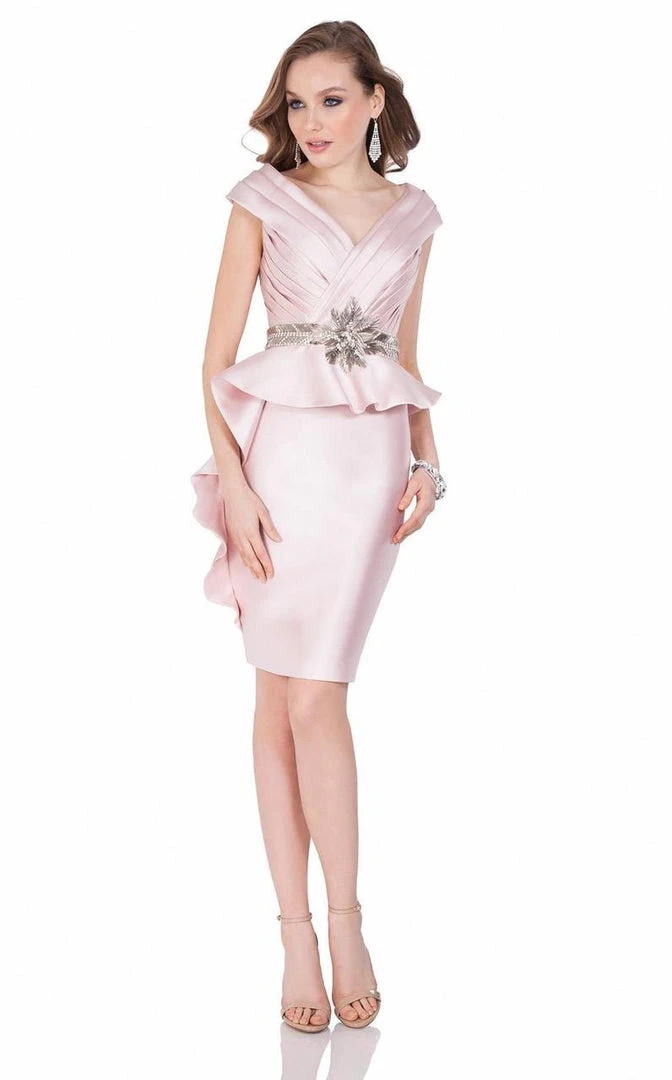 Terani Couture - Origami Metallic Evening Dress 1623C1400 3 Terani Couture - Origami Metallic Evening Dress 1623C1400