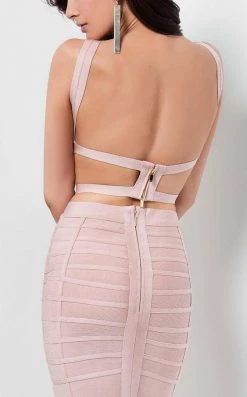 Terani Couture - Two-Piece Cutout Cocktail Dress 1711C3044 8 Terani Couture - Two-Piece Cutout Cocktail Dress 1711C3044