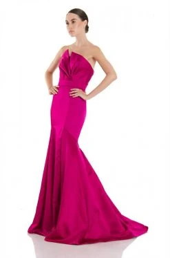 Formal Gowns Theia - 881898 Strapless Structured Evening Gown
