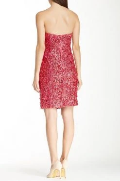 Cocktail Dresses Theia - Rhinestone Embellished Cocktail Dress 881107
