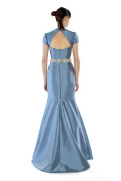 Theia - Satin Mermaid Gown 882358 Formal Gowns