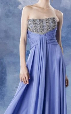 Theia - Strapless Embellished Dress 881666