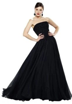 Long Dresses Theia - Strapless Long Gown 880927