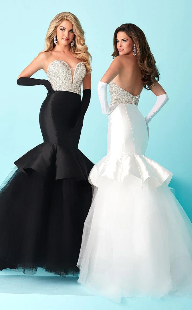 Tiffany Designs - 16217 Captivating Rhinestone And Crystal Beaded Deep Sweetheart Mermaid Dress Formal Gowns 7 Tiffany Designs - 16217 Captivating Rhinestone And Crystal Beaded Deep Sweetheart Mermaid Dress Formal Gowns