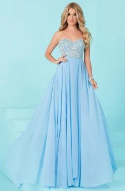 Formal Gowns Tiffany Designs - 16231 Scintillating Beaded Sweetheart Chiffon A-line Skirt