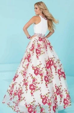 Formal Gowns Tiffany Designs - 16232 Stunning Sleeveless Formal Two Piece