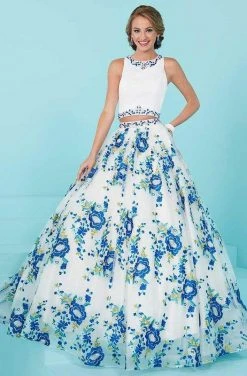Formal Gowns Tiffany Designs - 16232 Stunning Sleeveless Formal Two Piece