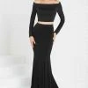 Formal Gowns Tiffany Designs - 16311 Two Piece Long Sleeve Jersey Dress 2 Formal Gowns Tiffany Designs - 16311 Two Piece Long Sleeve Jersey Dress