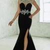 Formal Gowns Tiffany Designs - 46039 Bejeweled Choker Illusion Evening Gown 2 Formal Gowns Tiffany Designs - 46039 Bejeweled Choker Illusion Evening Gown