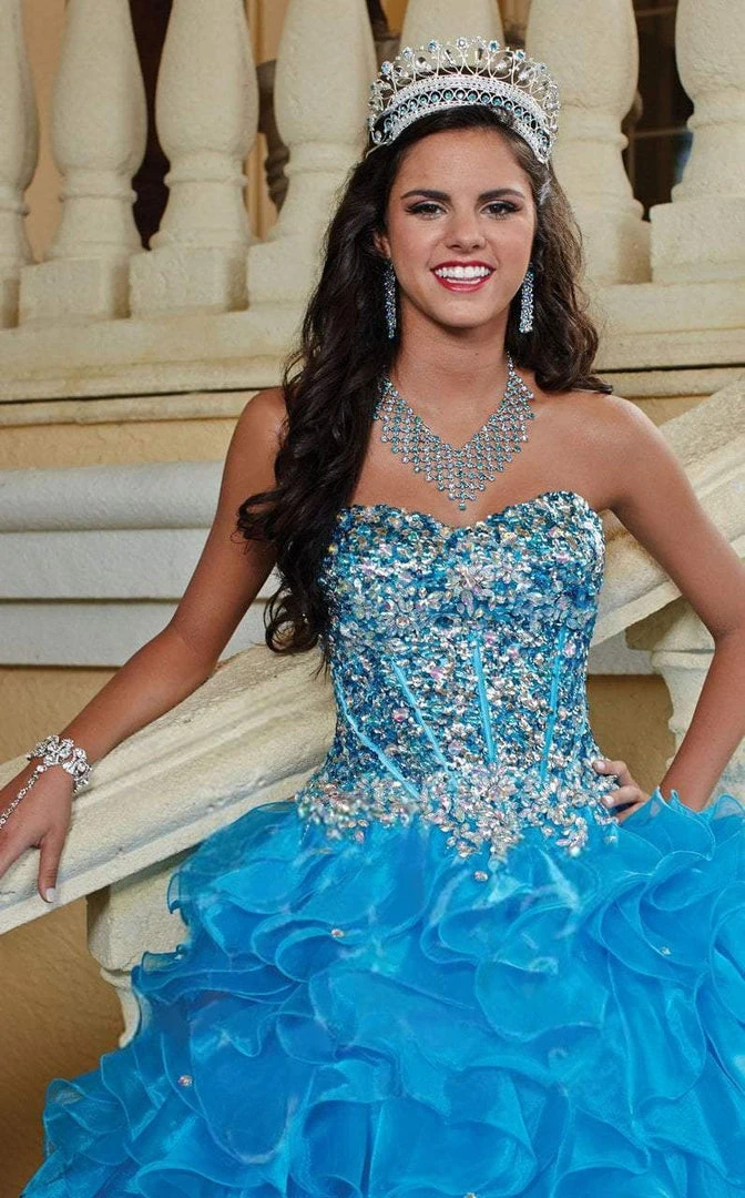 Tiffany Designs - 56246 Strapless Bejeweled Corset Ballgown 5 Tiffany Designs - 56246 Strapless Bejeweled Corset Ballgown