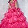 Formal Gowns Tiffany Designs - 56253 Beaded Sweetheart Tiered Ballgown 1 Formal Gowns Tiffany Designs - 56253 Beaded Sweetheart Tiered Ballgown