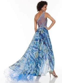 Tiffany Homecoming - 16042 Ruched Asymmetric High Low Dress Formal Gowns