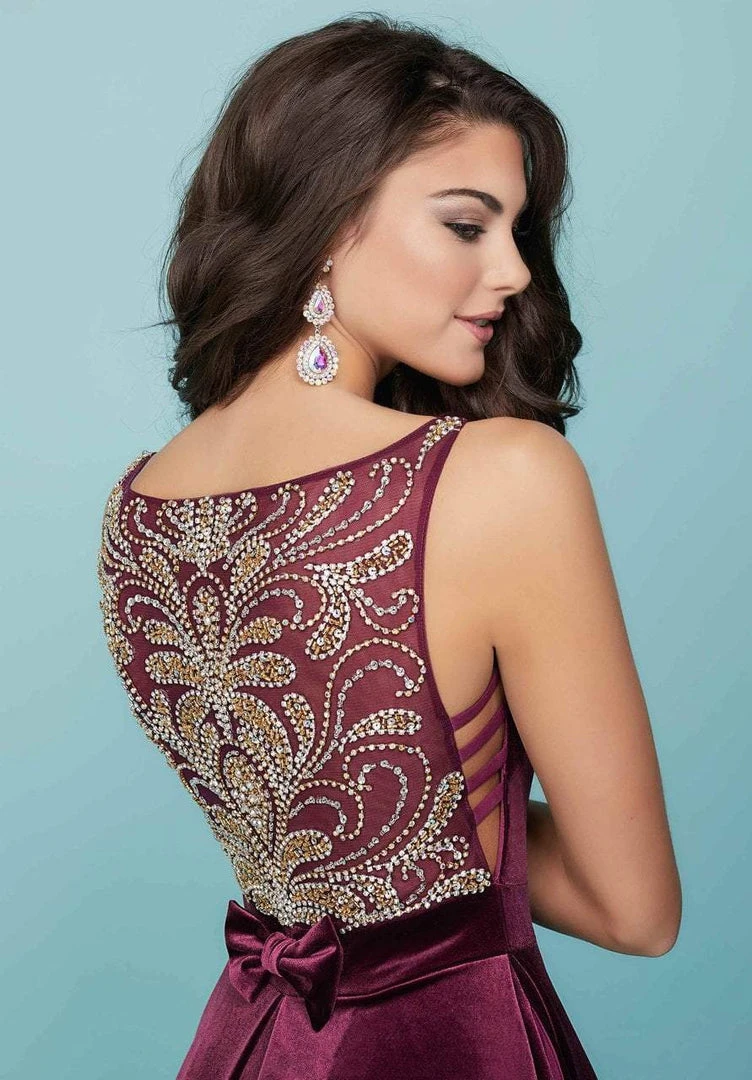 Tiffany Homecoming - 27141 Fitted Bateau A-Line Cocktail Dress 6 Tiffany Homecoming - 27141 Fitted Bateau A-Line Cocktail Dress