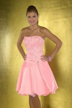 Tiffany Homecoming - 2791003 Strapless Corset Bubble Dress Cocktail Dresses