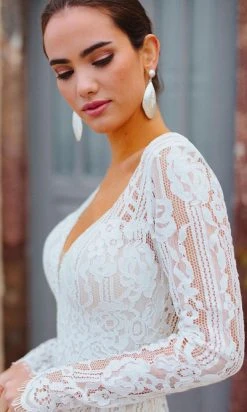 Formal Gowns Wilderly Bride By Allure Bridals - Lace Mermaid Bridal Gown F166 - 1 Pc Nude/Champagne/Ivory In Size 6 Available 7 Formal Gowns Wilderly Bride By Allure Bridals - Lace Mermaid Bridal Gown F166 - 1 Pc Nude/Champagne/Ivory In Size 6 Available
