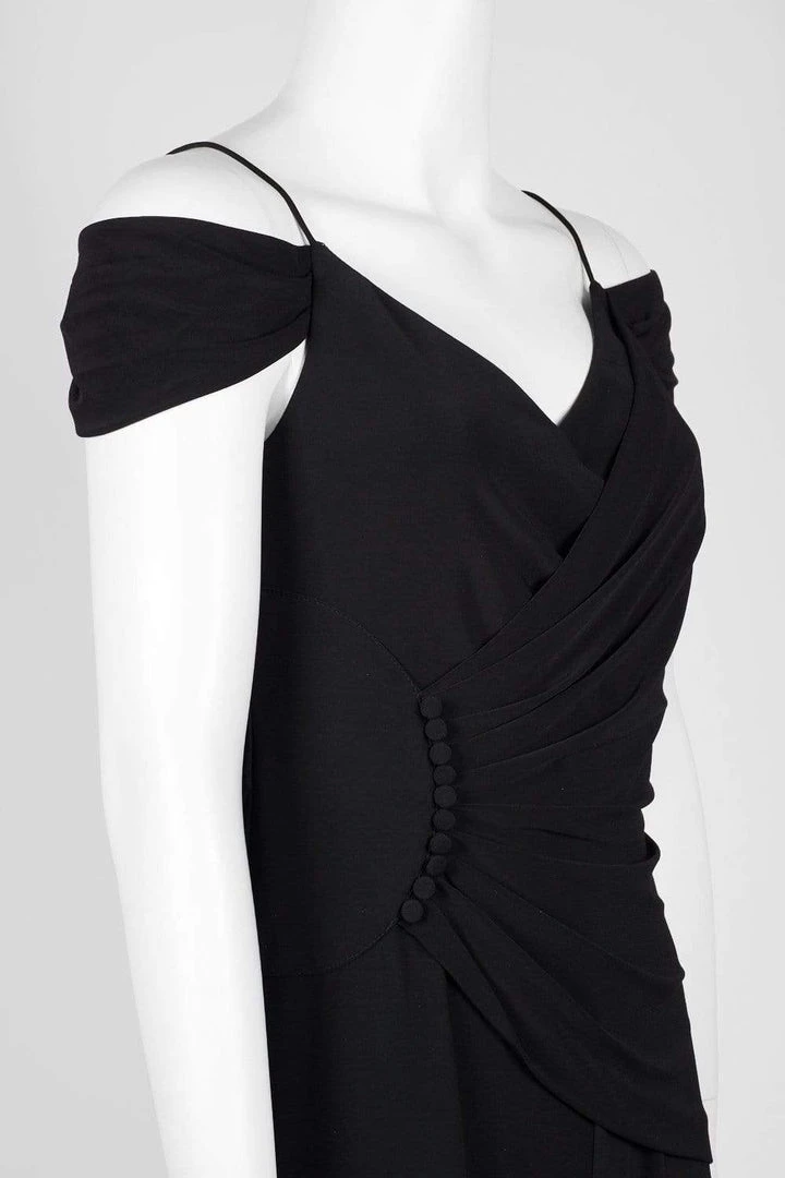 Adrianna Papell - AP1E206048 Gathered V-neck Jumpsuit 7 Adrianna Papell - AP1E206048 Gathered V-neck Jumpsuit