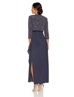 Alex Evenings - 225196 Empire Column Dress With Jacket