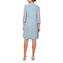 Alex Evenings - 81171013 Sleeveless Embroidered Two Piece Dress