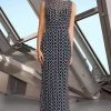 Alexander By Daymor - 1197 Sleeveless Bateau Sheath Dress