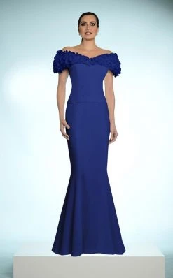 Alexander By Daymor - 2003 Ruffles Off Shoulder Evening Gown
