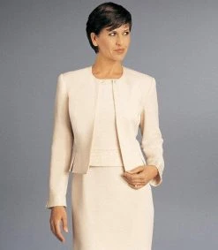 Alexander By Daymor - 2109 Long Formal Sheath Dress With Long Sleeve Blazer 17 Alexander By Daymor - 2109 Long Formal Sheath Dress With Long Sleeve Blazer