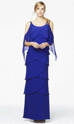 Alexander By Daymor - 371 Scoop Neck Sheath Dress