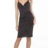 Alyce Paris - 27415 V Neck Sheath Cocktail Dress