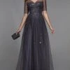 Alyce Paris 27481 - Embellished V-neck Formal Dress