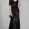 Alyce Paris 27497 - Short Sleeved Evening Dress