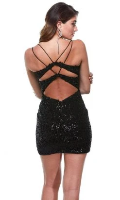 Alyce Paris 4368 - Sweetheart Neck Cocktail Dress