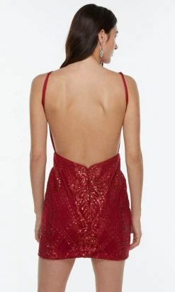 Alyce Paris 4515 - Sleeveless Glitter Cocktail Dress
