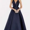 Alyce Paris - 60393 Halter Neck Vibrant Shantung A-Line Prom Dress
