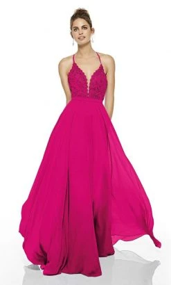 Alyce Paris - 60637 Embellished Soft A-line Dress