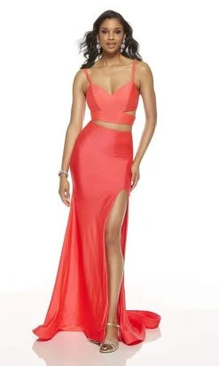 Alyce Paris - 60774 Two Piece Sweetheart Dress With Slit