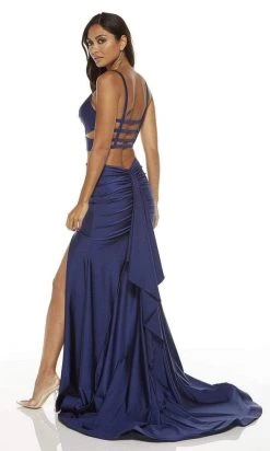 Alyce Paris - 60774 Two Piece Sweetheart Dress With Slit