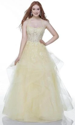 Alyce Paris 61094 - Embroidered Sweetheart Prom Ballgown