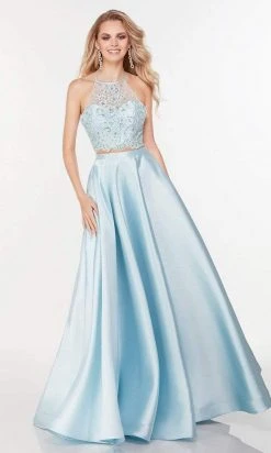 Alyce Paris - 61104 High Halter Two Piece Dress