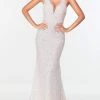 Alyce Paris - 61117 Sleeveless Fitted Sequin Dress 1 Alyce Paris - 61117 Sleeveless Fitted Sequin Dress