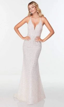 Alyce Paris - 61117 Sleeveless Fitted Sequin Dress