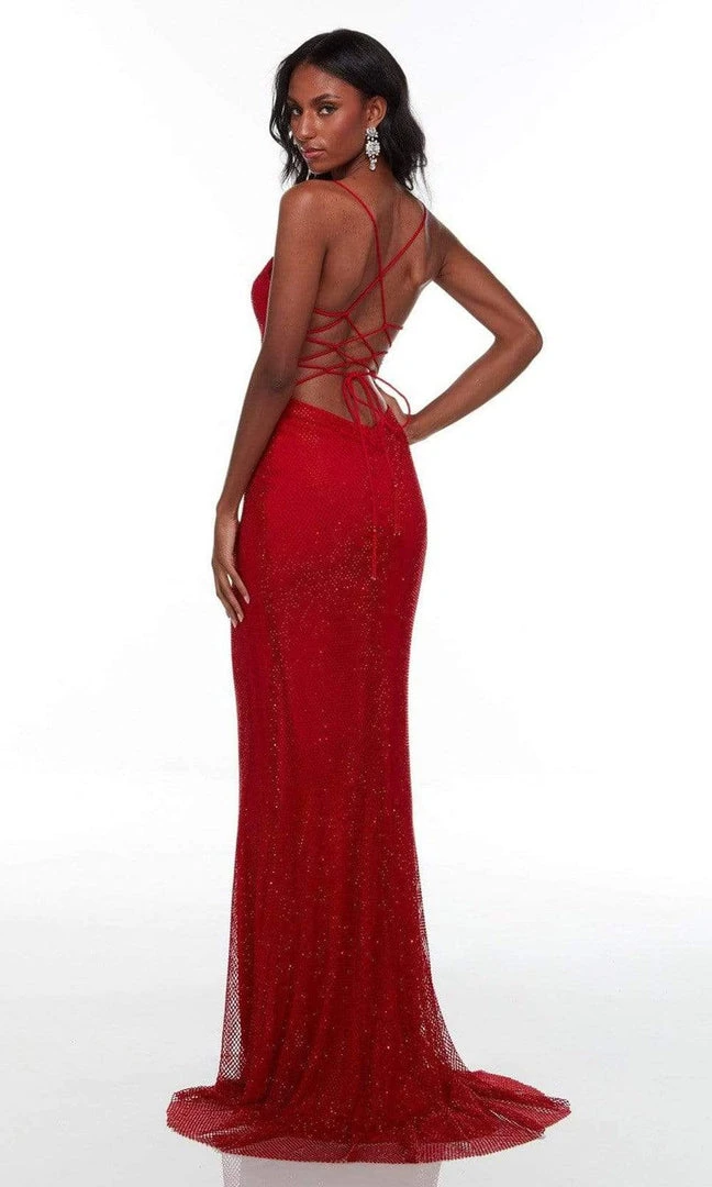 Alyce Paris - 61123 Lattice Sheath Gown 10 Alyce Paris - 61123 Lattice Sheath Gown