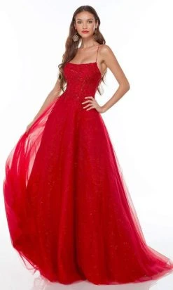 Alyce Paris - 61134 Spaghetti Straps Tulle Ballgown