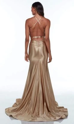 Alyce Paris - 61168 Knot Style Trumpet Gown 27 Alyce Paris - 61168 Knot Style Trumpet Gown