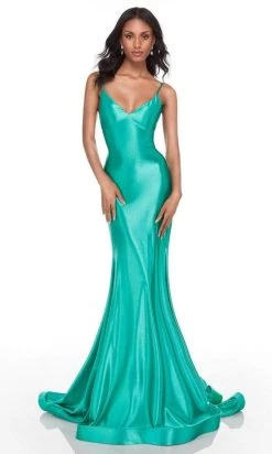 Alyce Paris - 61169 Long V-Neck Mermaid Gown 11 Alyce Paris - 61169 Long V-Neck Mermaid Gown