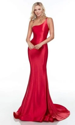 Alyce Paris - 61171 Asymmetrical Bodice Gown 14 Alyce Paris - 61171 Asymmetrical Bodice Gown