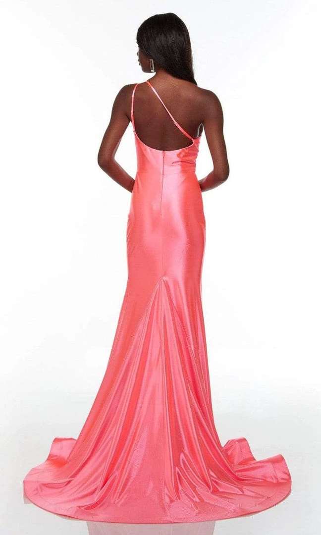 Alyce Paris - 61171 Asymmetrical Bodice Gown 4 Alyce Paris - 61171 Asymmetrical Bodice Gown